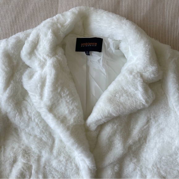 Cream Teddy Jacket - Picture 2 of 5